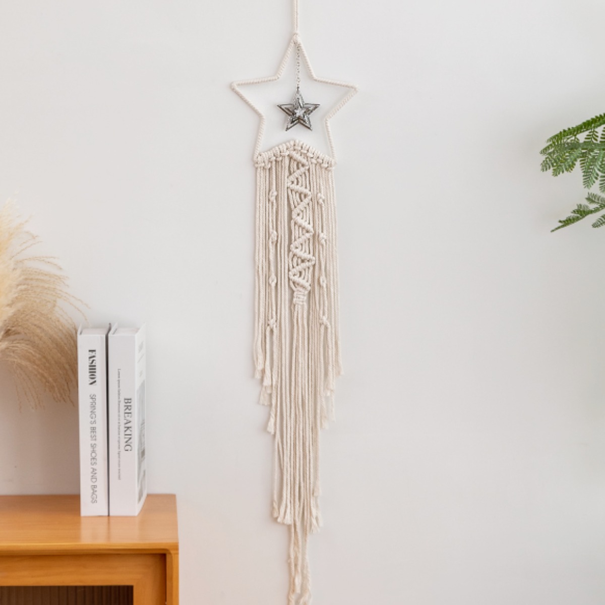 수작업 보헤미안 코튼 대형 드림캐쳐 별과 달 시리즈 8,990원