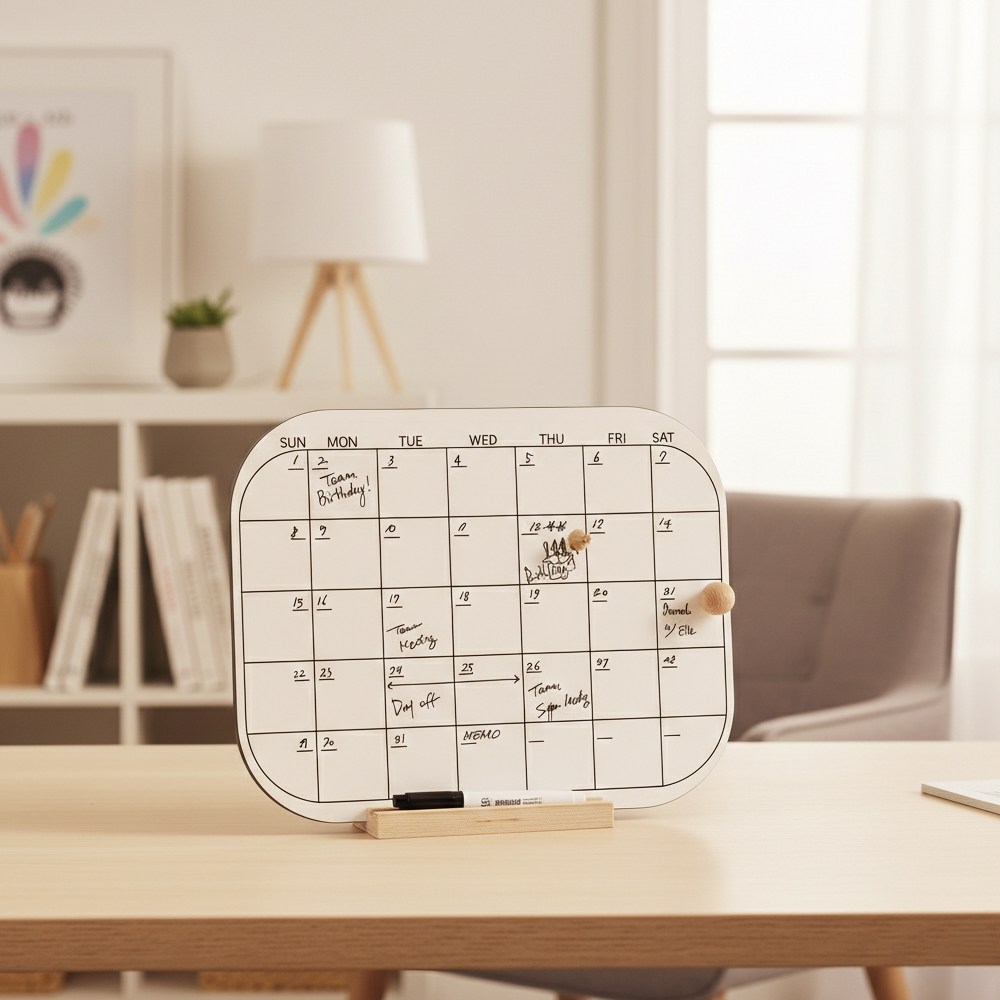 씨우드 자석화이트보드 미니 화이트보드 달력 스케줄보드 월간계획표 31,900원