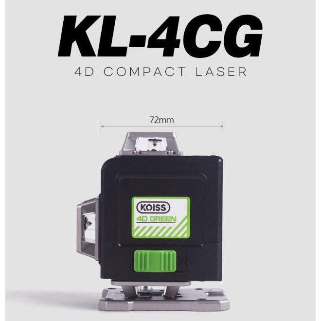 코이스 그린라인 4D 미니 레이저레벨기 KL-4CG/KL4CG 콤팩트 KOISS 레이저수평기 159,000원