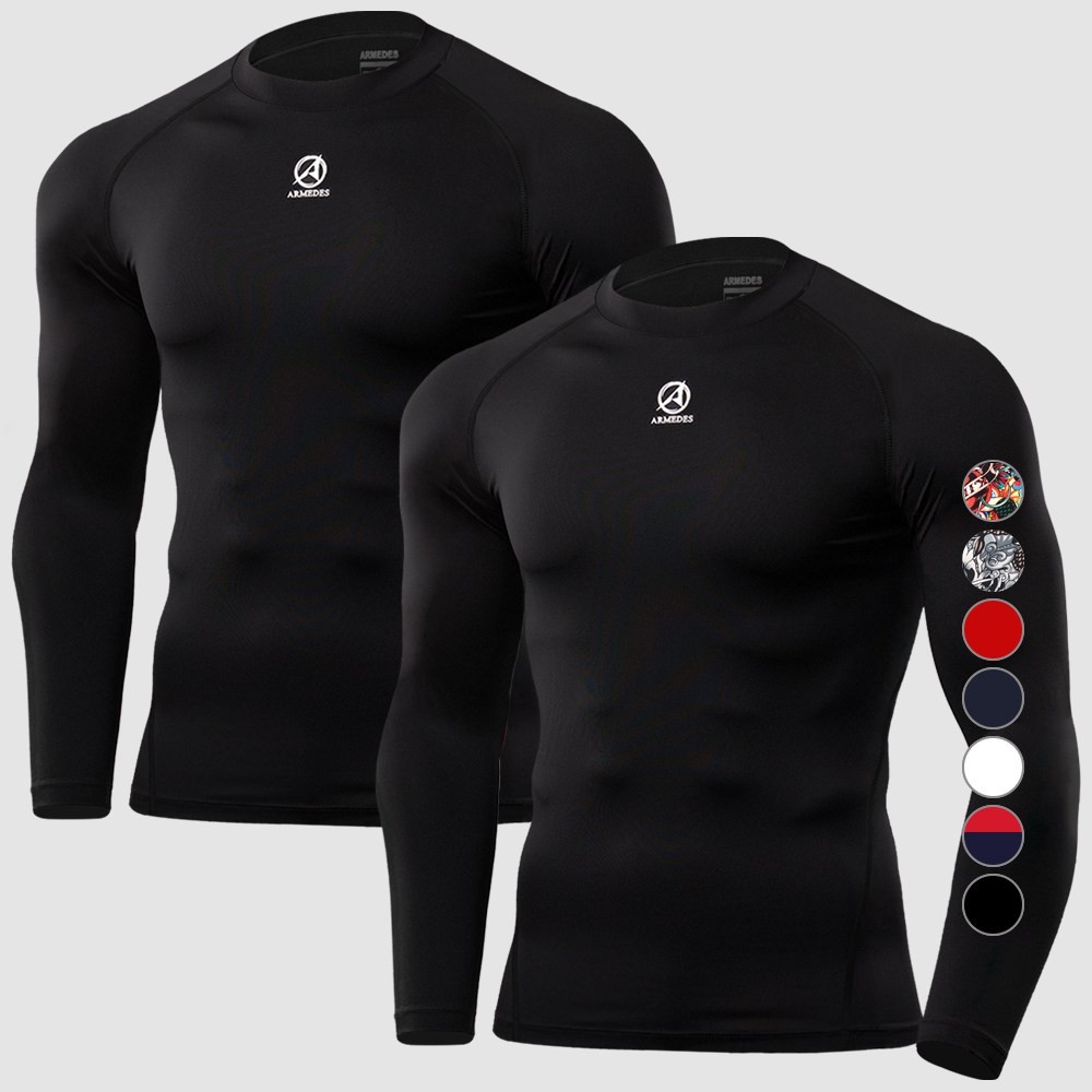 아르메데스 남성용 긴팔 테크핏 언더레이어 AR-141 2매 16,900원