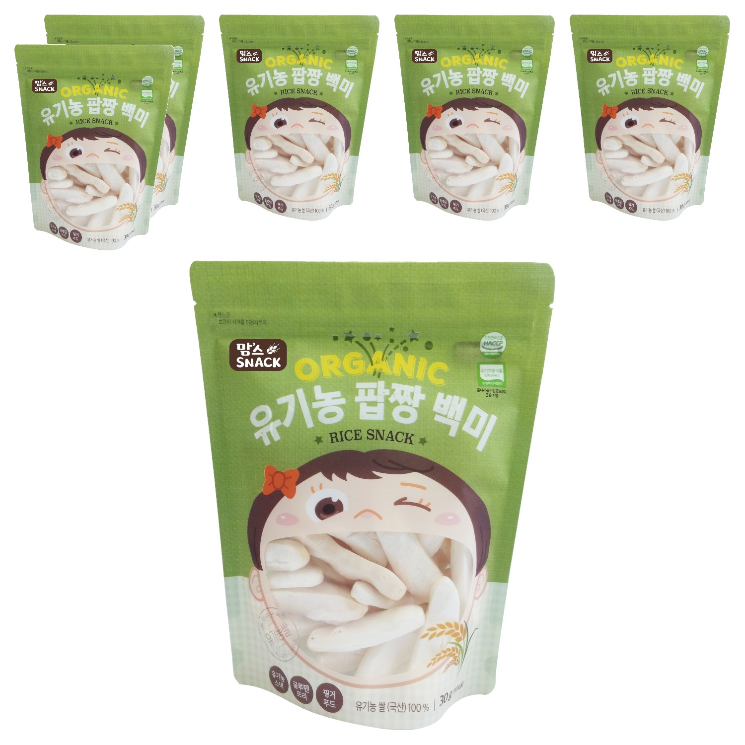 맘스스낵 유기농 팝짱 백미 10,200원