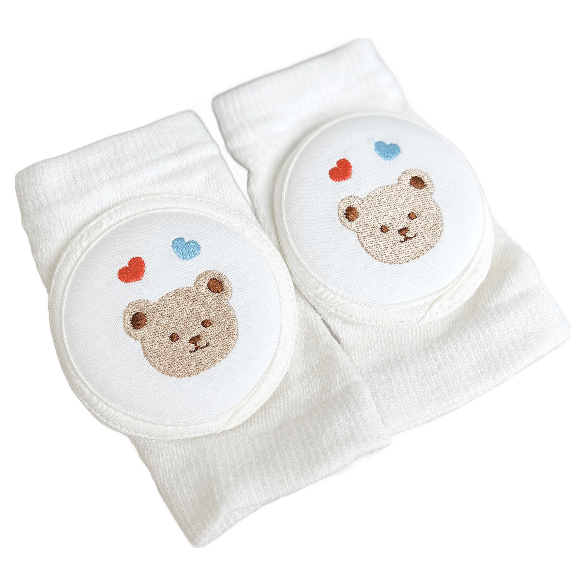 주니도니 귀여운 아이 무릎보호대, 하트베어, 1세트 8,500원
