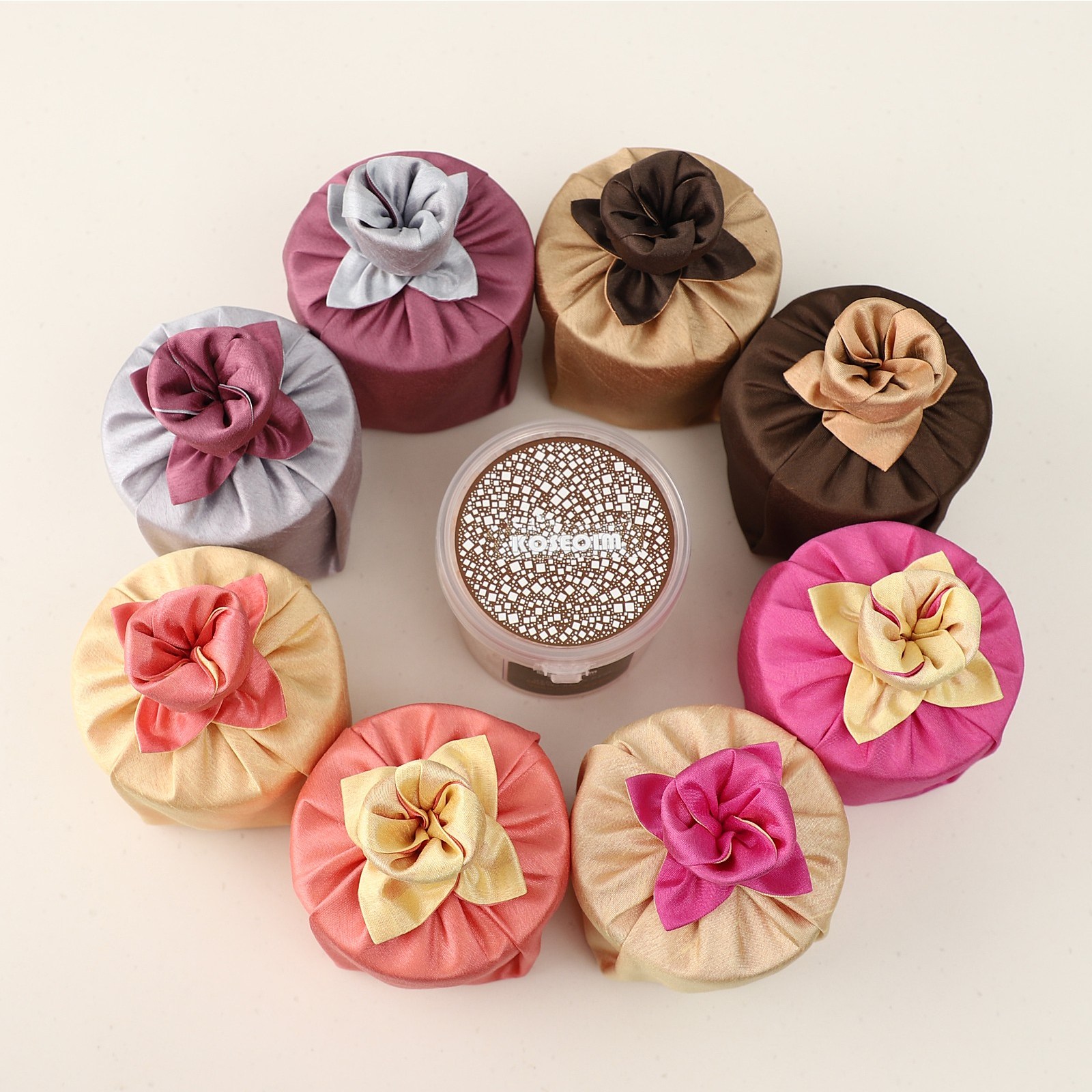 히말라야 핑크솔트 350g 소금답례품 돌잔치 결혼식 장례 조문 보자기포장, 꽃분홍색, 1개 4,600원