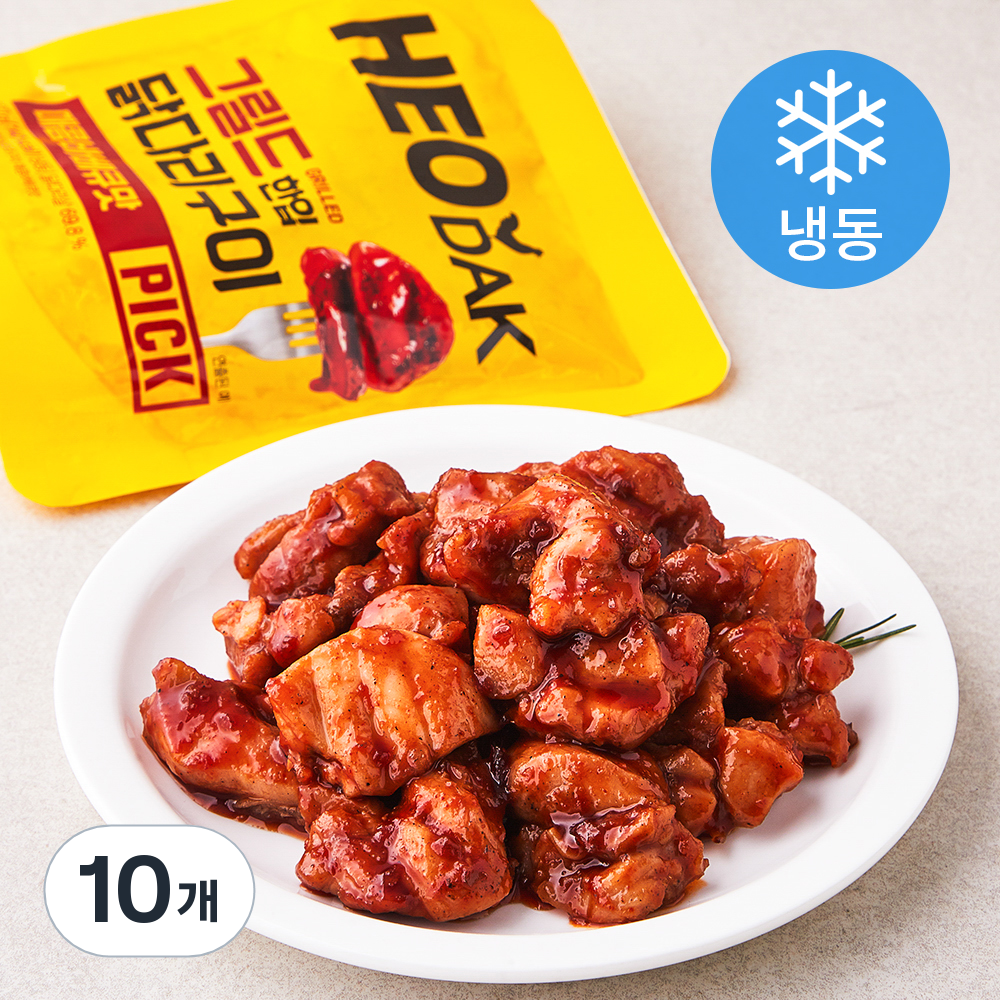 [로켓프레시] 허닭 PICK 그릴드 한입 닭다리구이 매콤바베큐맛 (냉동) 29,830원