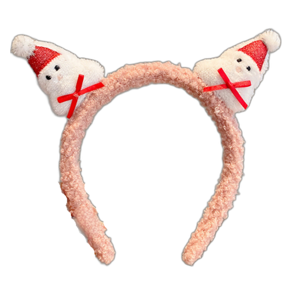 블랙트리 크리스마스 소품 뽀글이 머리띠 6,230원