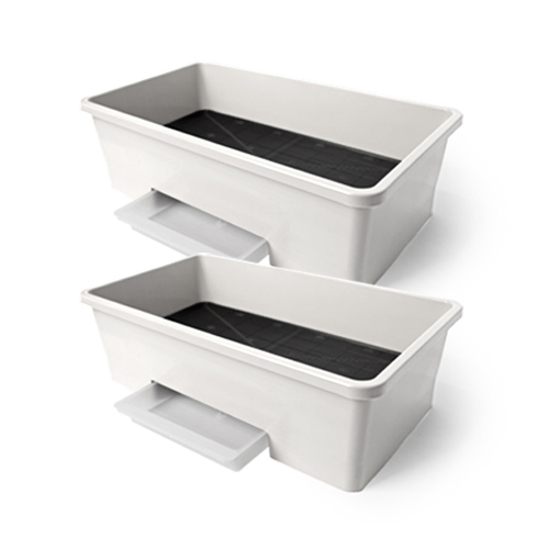 플라팜 베란다 텃밭화분 20L, 화이트, 2개 22,960원