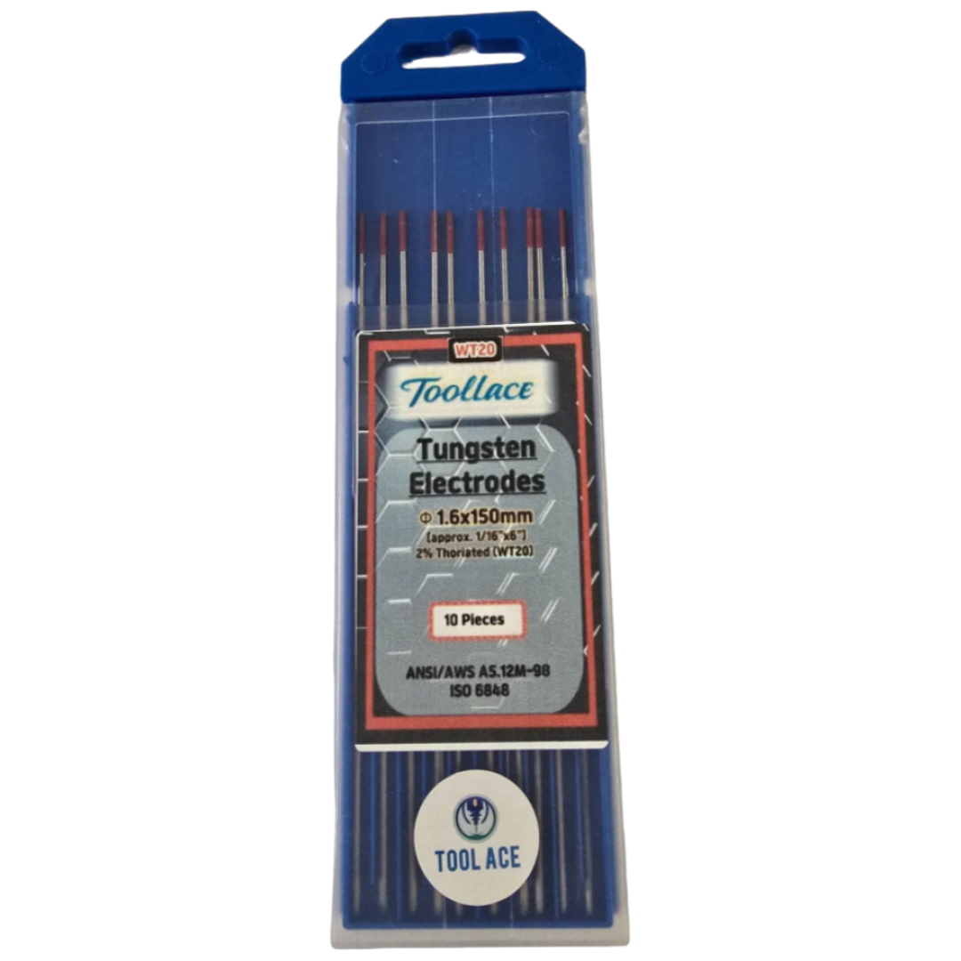 툴에이스 텅스텐봉 텅스텐 알곤 티그 전극봉 토륨 WT20 1.6mm 1통 (10개), 1세트, WT20 1.6x150 36,660원
