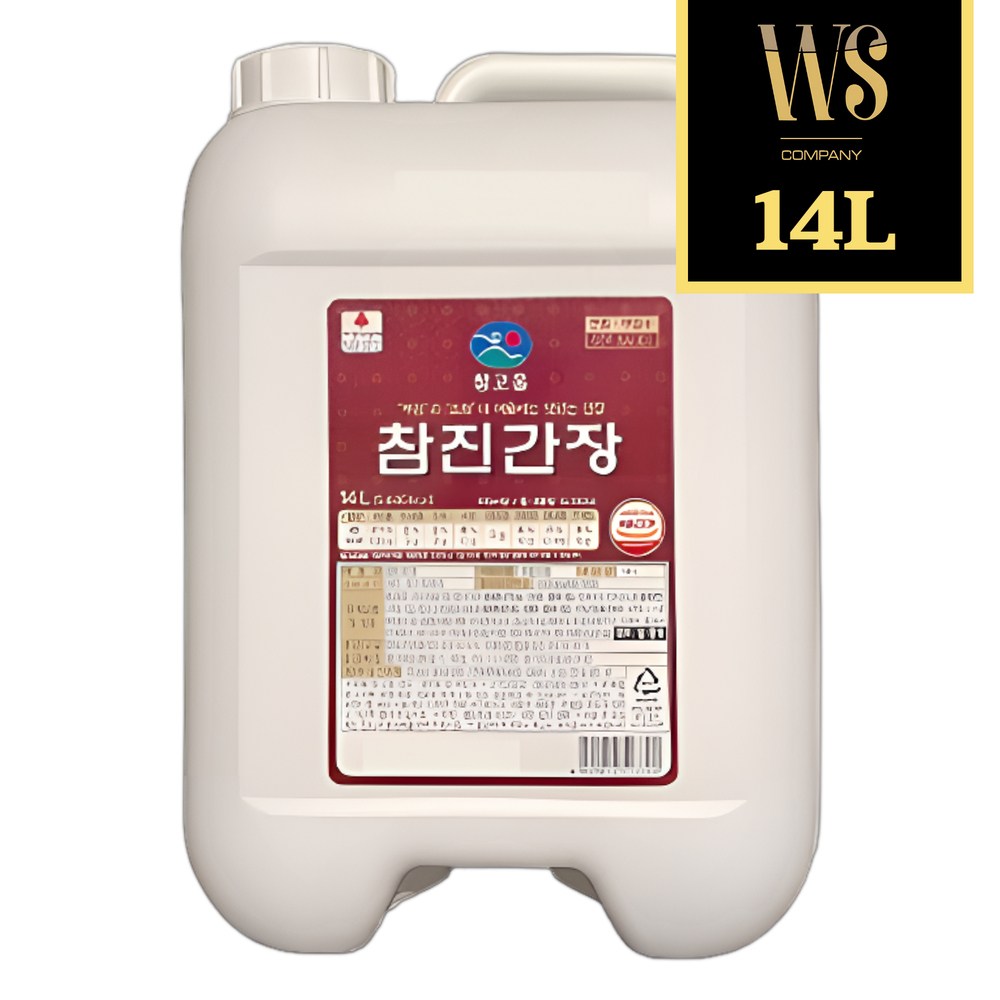 참고을 참 진간장 14L 대용량 업소용 양조간장 조림용 볶음용 감칠맛 22,000원