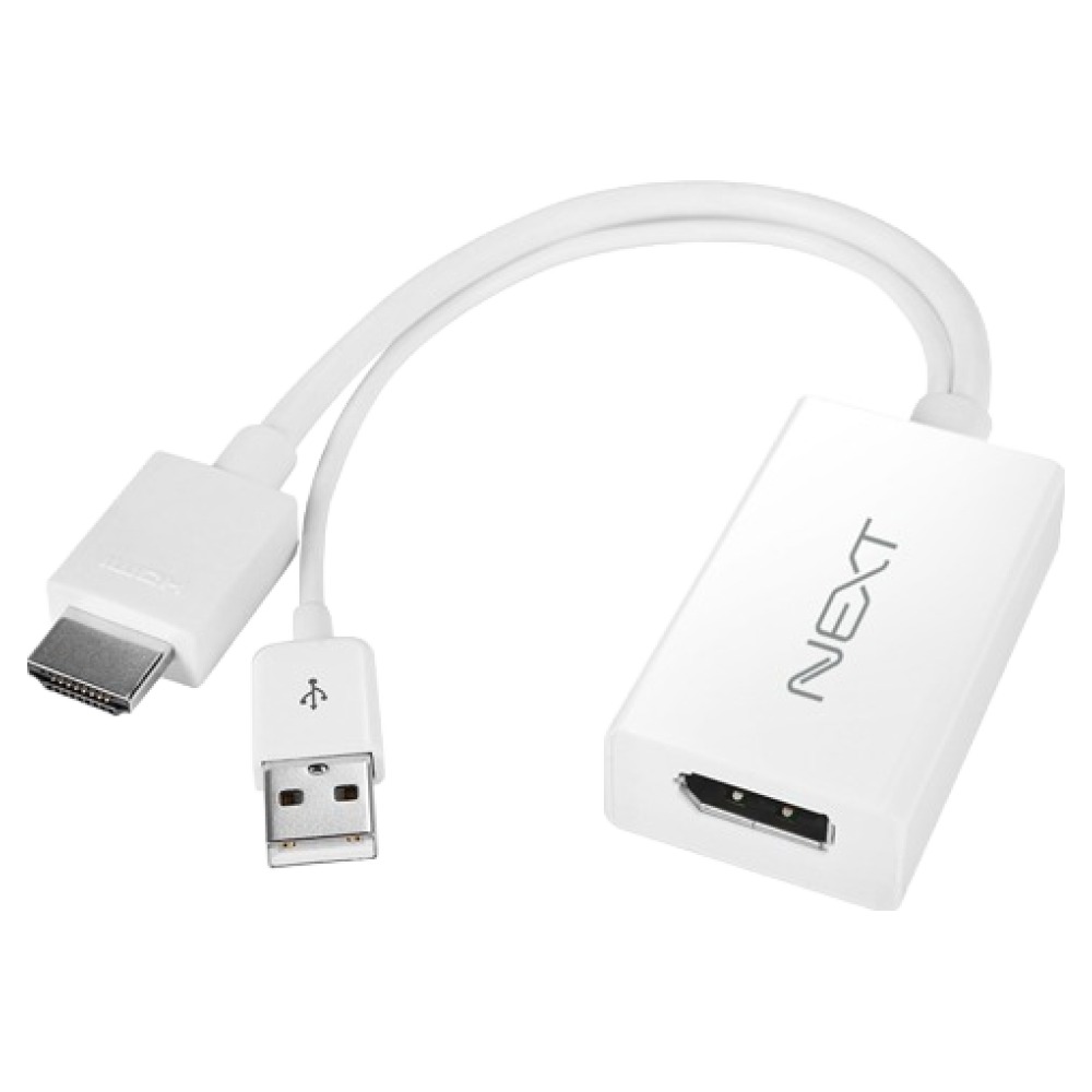 넥스트 HDMI to 디스플레이 포트 변환 아답터, NEXT-2420HDP, 1개 20,380원