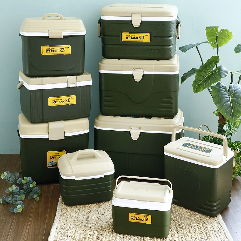 캠핑 코멕스 쿨러 감성 아이스박스 밀리터리그린 10L 50리터 44,400원