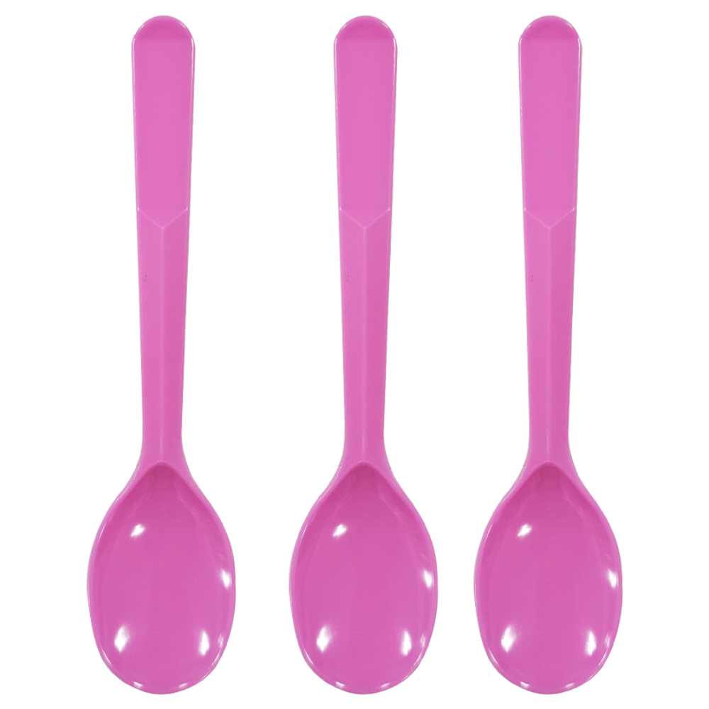 아이스크림스푼 핑크 12cm 벌크포장 22,300원