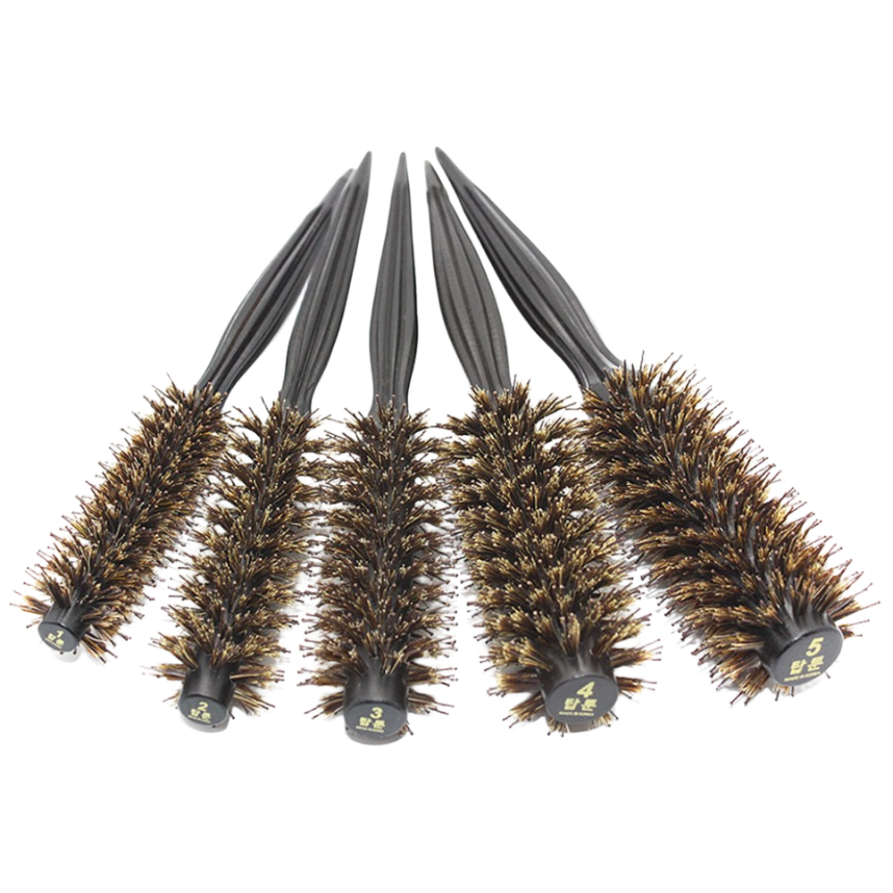 탑툰 골드 돈모 롤 포킹 헤어 브러쉬 1~5호/국내생산, 1개, 2호 5,900원