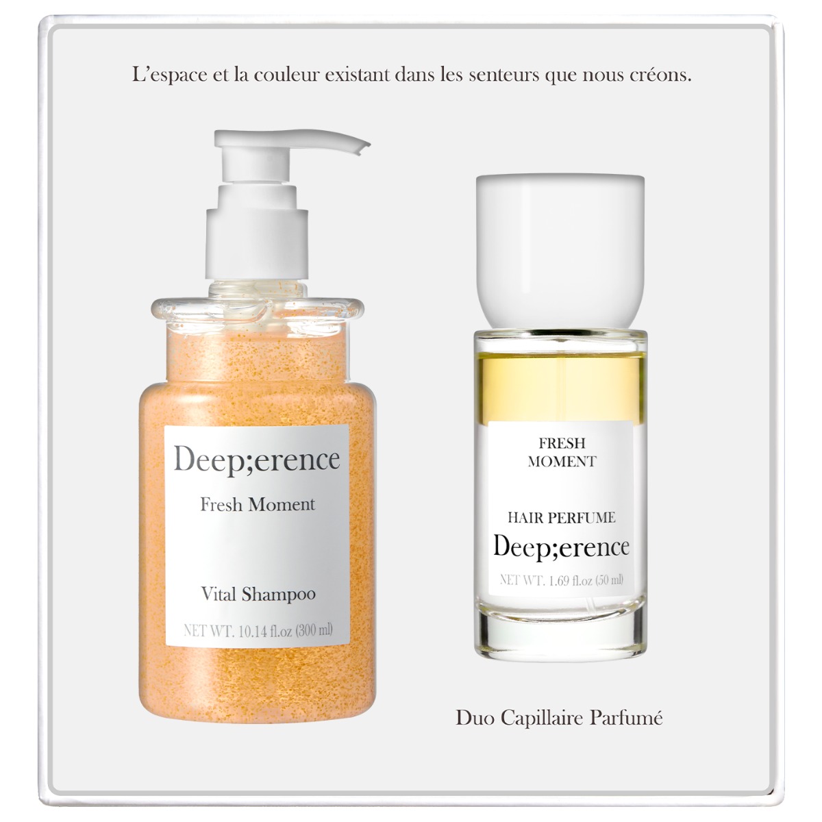 딥퍼랑스 손상모 헤어 듀오 세트 퍼퓸 샴푸 + 헤어 미스트 [바이탈 프레쉬모먼트] 44,500원