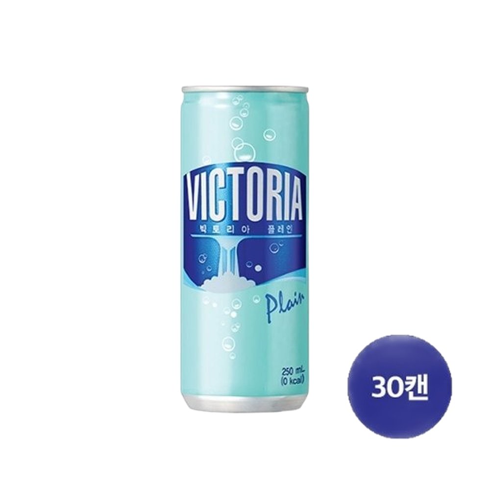 웅진식품 빅토리아 탄산수 250ml 30캔 플레인 18,410원