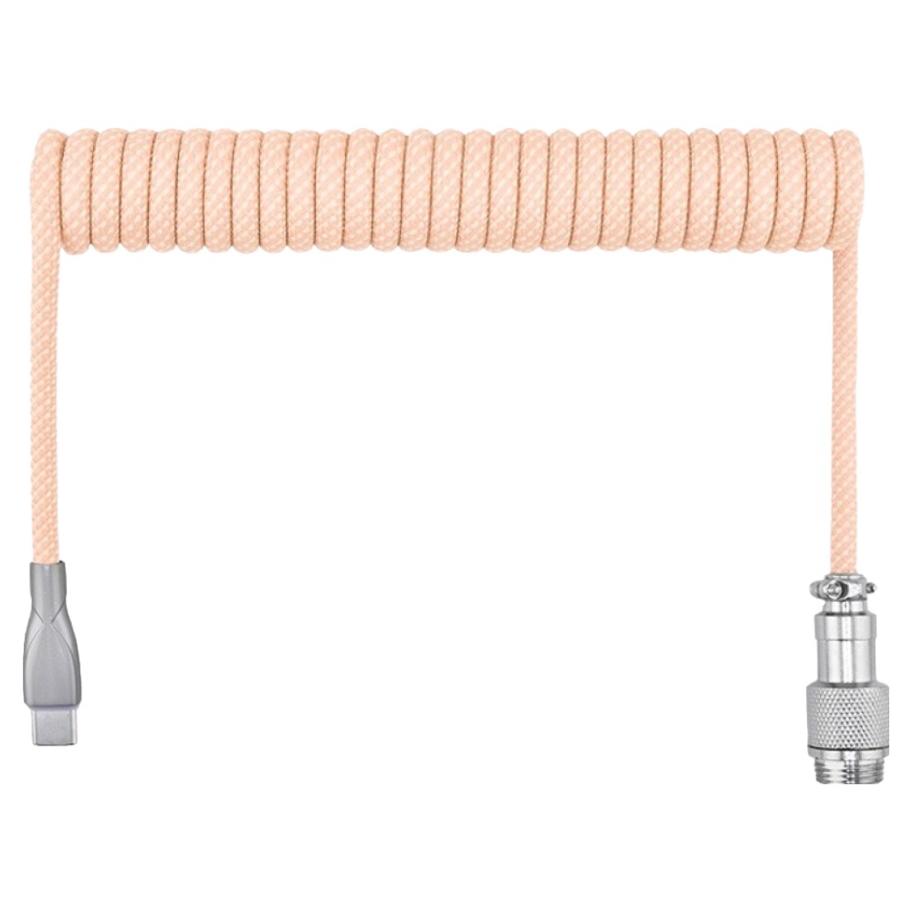 벤토사 루나픽스 8K 코일형 C타입 키보드 항공 케이블 라이트 핑크 18,900원