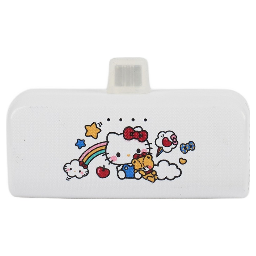 산리오캐릭터즈 빗살 도킹형 보조배터리 5000mAh 애플8핀, 헬로키티, HY21700 23,000원