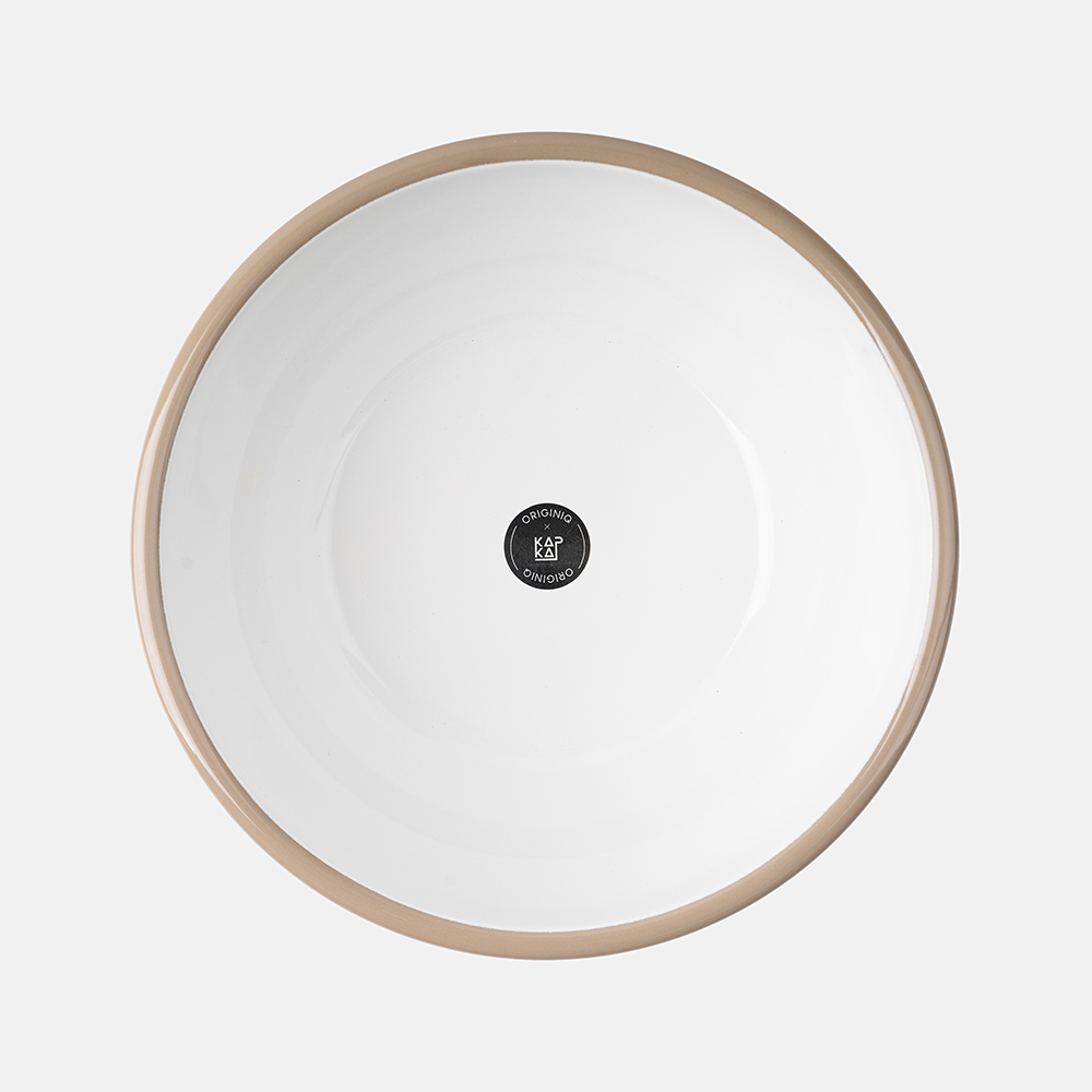 오리지니크 캅카 법랑 접시 파스타 시리얼 플레이팅 보울 26 브라운, 1개, 투명 48,900원
