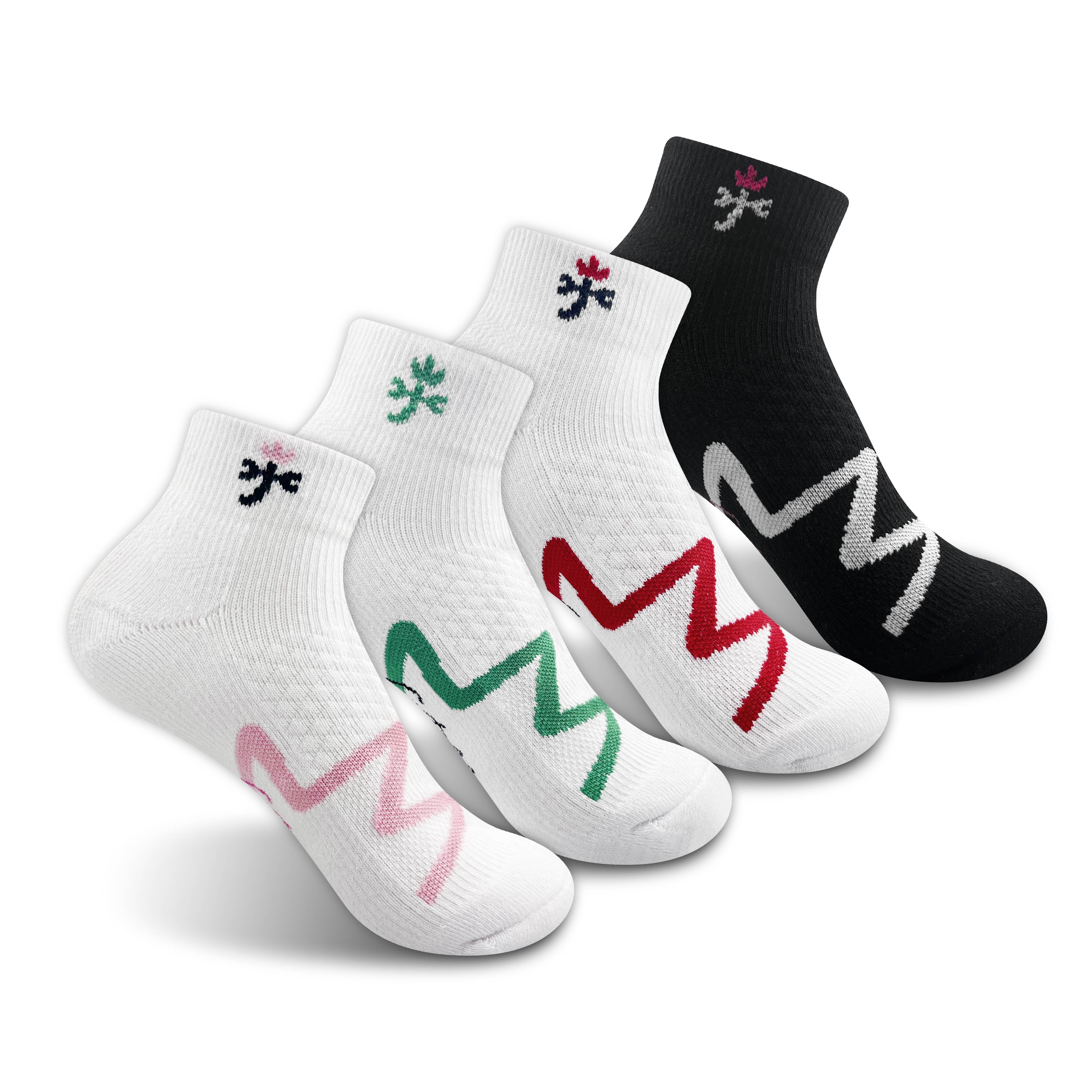 까스텔바작 남성용 쿠션 칼리데일 중목양말 4켤레 세트 CSW-128 / CSM-135, 1세트, 혼합 20,000원