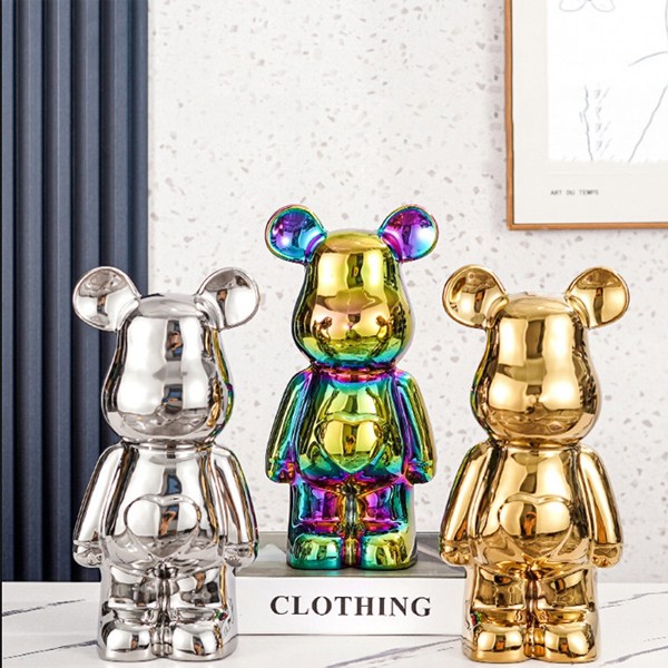 FOOI 인테리어금고 스탠딩 하트곰 저금통, 화이트 13,000원