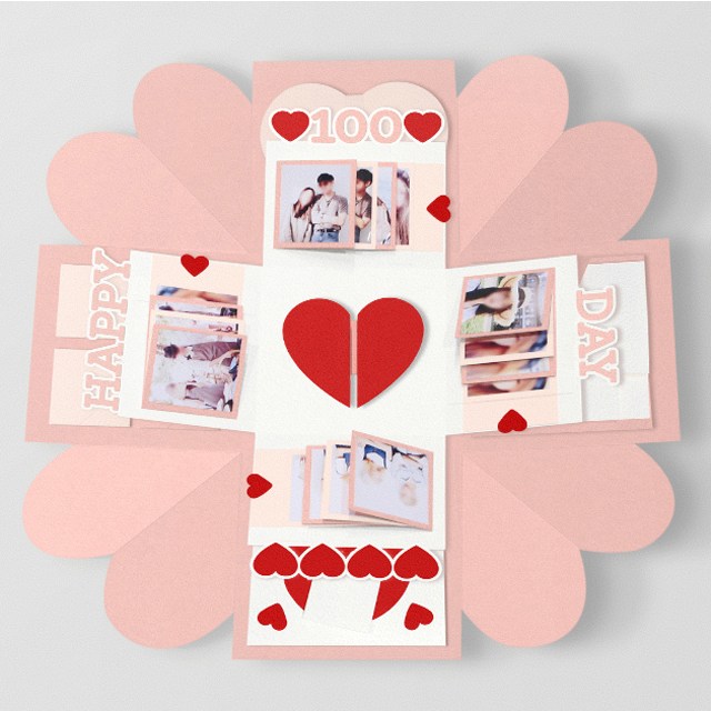 남자친구감동시키기 기념일 이벤트 감동 선물 상자편지 디어메이드 44,000원