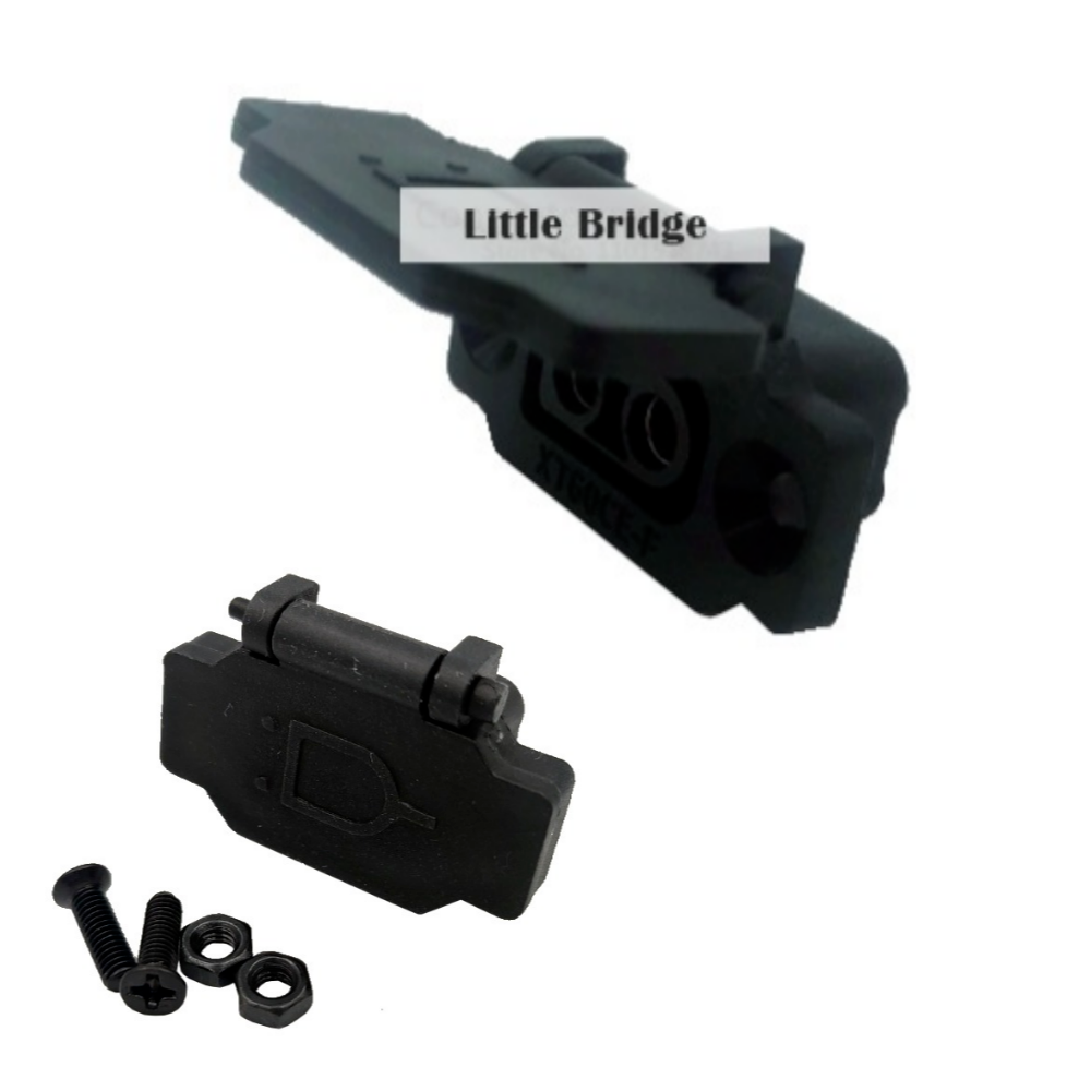 리틀브릿지 XT60 단자 커넥터 커버브라켓일체형 DC잭 드론 RC카, 1개, 블랙 2,000원