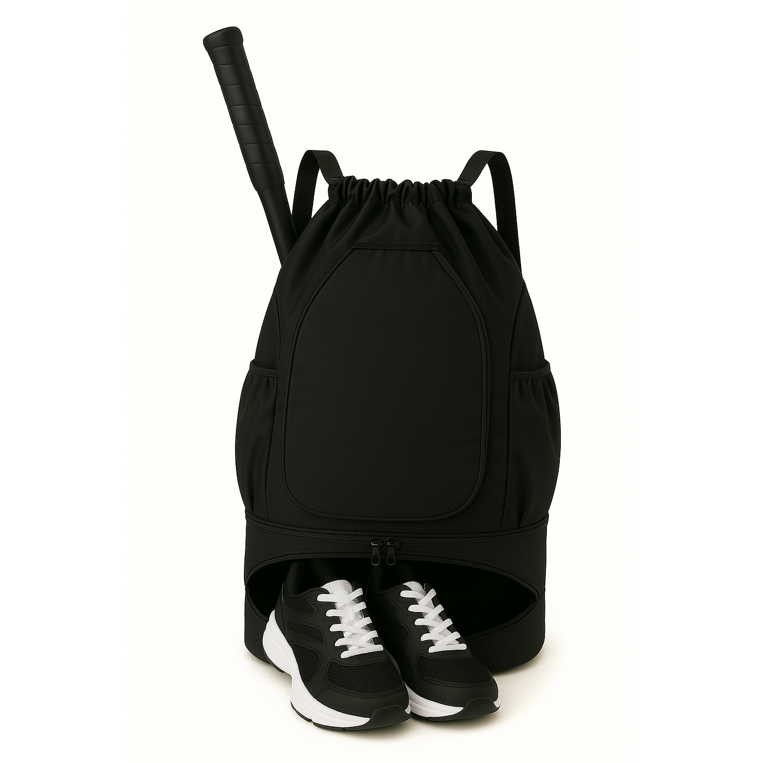 세리앙쥬 테니스 배드민턴 가방 방수 + 신발수납 + 라켓 + 공 대용량 백팩, 블랙, 1개 24,500원