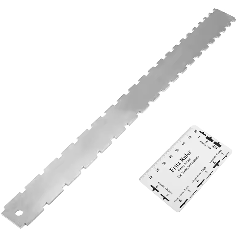 체리스팟 기타 세팅 게이지 세트 Guitar Setup Tool 프렛 높이 & 줄 높이 측정자, 1개 16,700원