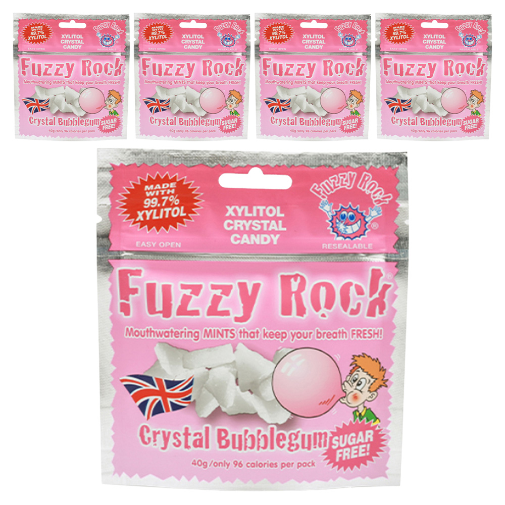 퍼지락 자일리톨 캔디 버블껌향, 40g, 5개, 현재가 22,500원