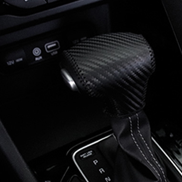 MODNEY 차량용 기어봉 가죽 커버, 올뉴K7 [메탈릭카본 KN-1], 기아 18,000원