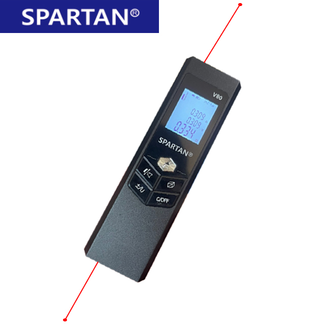 스파르탄 양방향 레이저 거리 측정기 줄자 X80 후속 제품 V80 71,590원