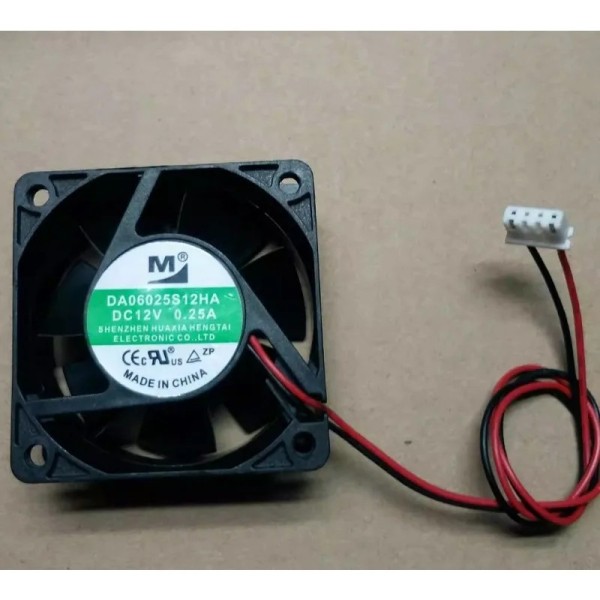 무소음 냉각팬 쿨링팬 DA06015S12H 6cm DC12V 0.13A 2핀 DA06025S12HA 0.25A 20,500원