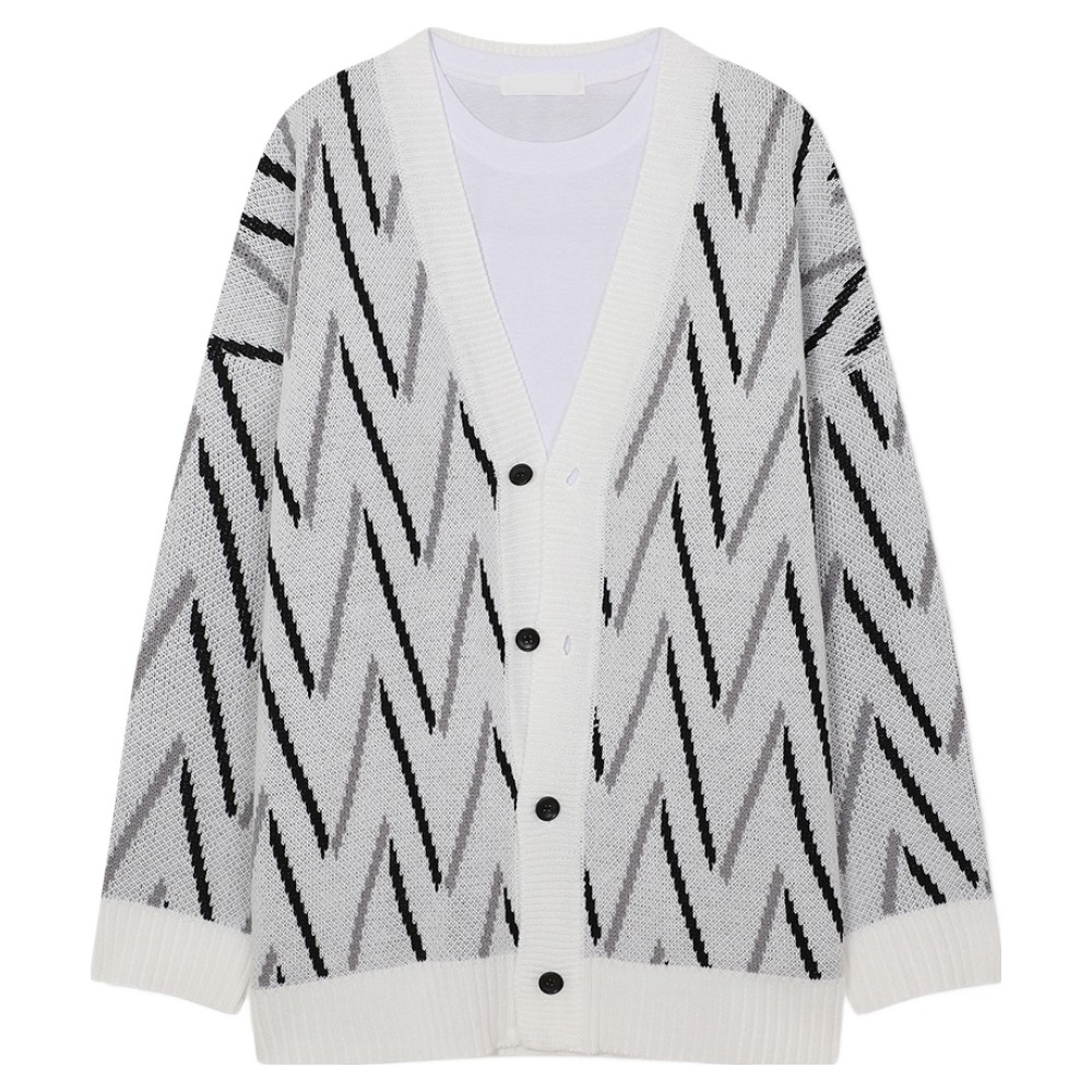 일루소 남성용 트윈 오버핏 니트 가디건 43,800원