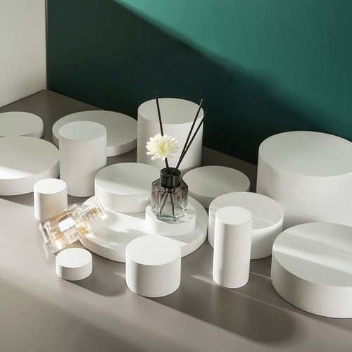 촬영 소품 입체 원통 전시다이 감성 장식 디스플레이 진열대 인테리어 오브제 스냅조이 7,900원