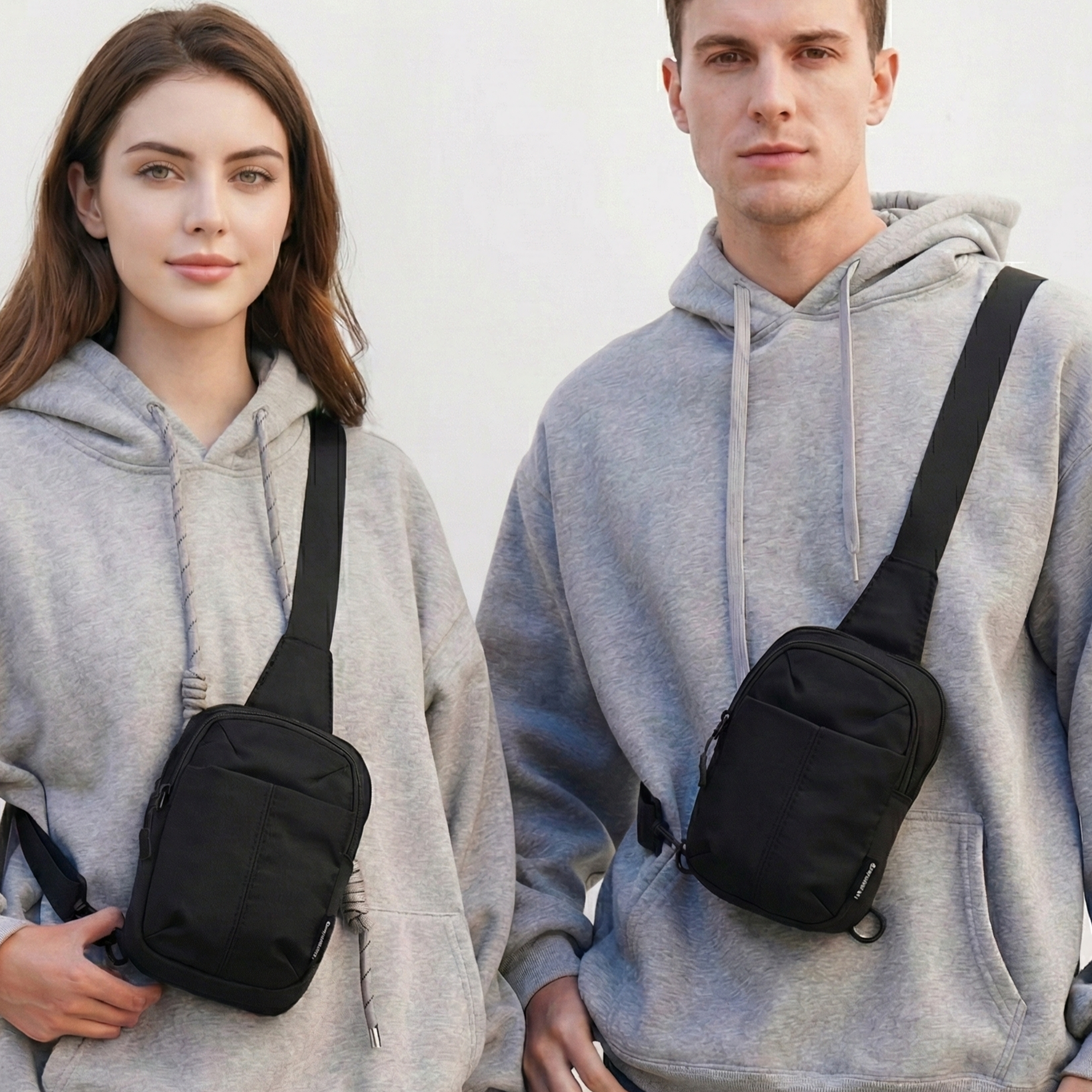 [담앤드솜 담솜온] 담치 슬링백 크로스백 힙색 메신저백 생활방수 여행용 남녀공용 16,100원