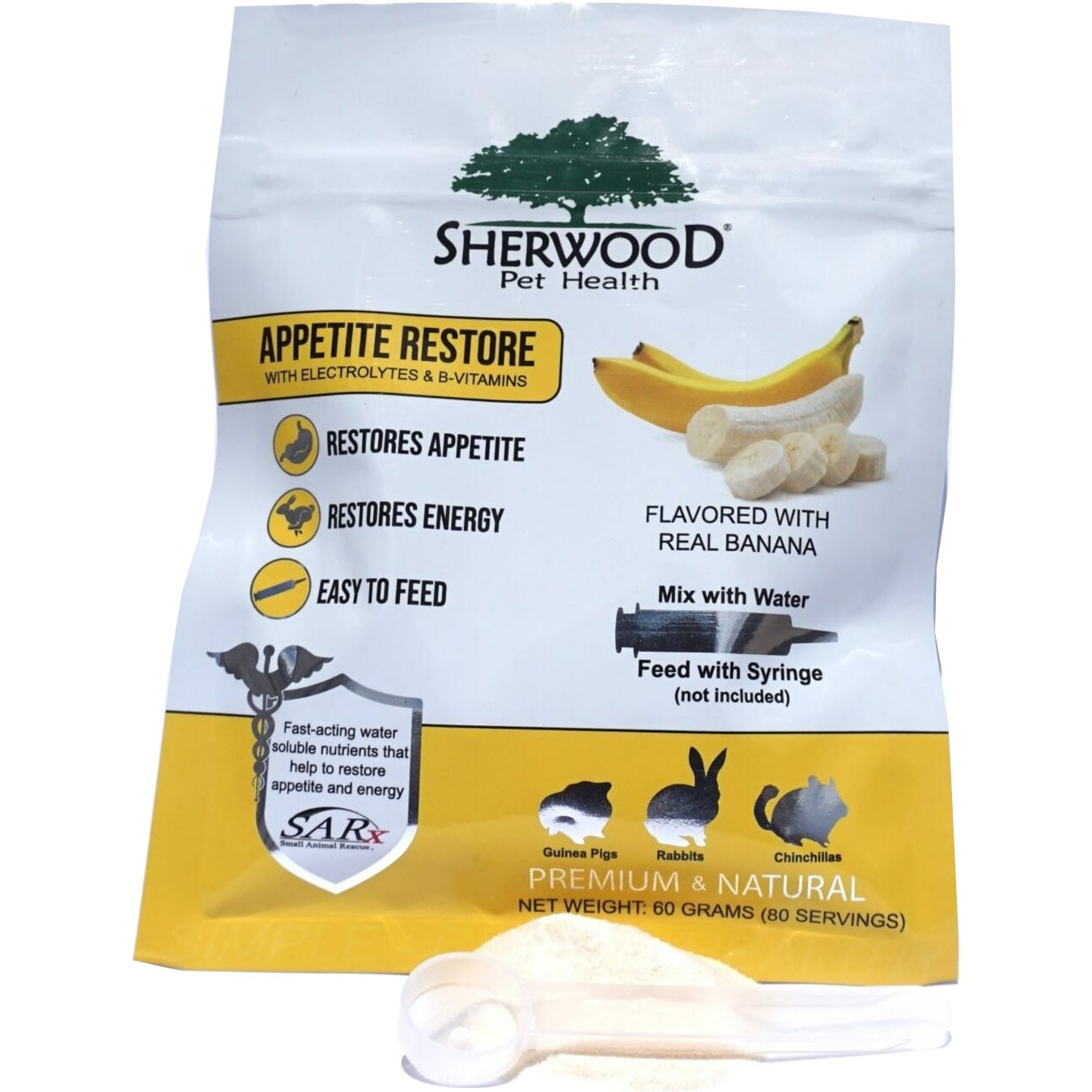 셔우드 소동물 입맛회복 사료 60g, 1개, 60g 28,000원