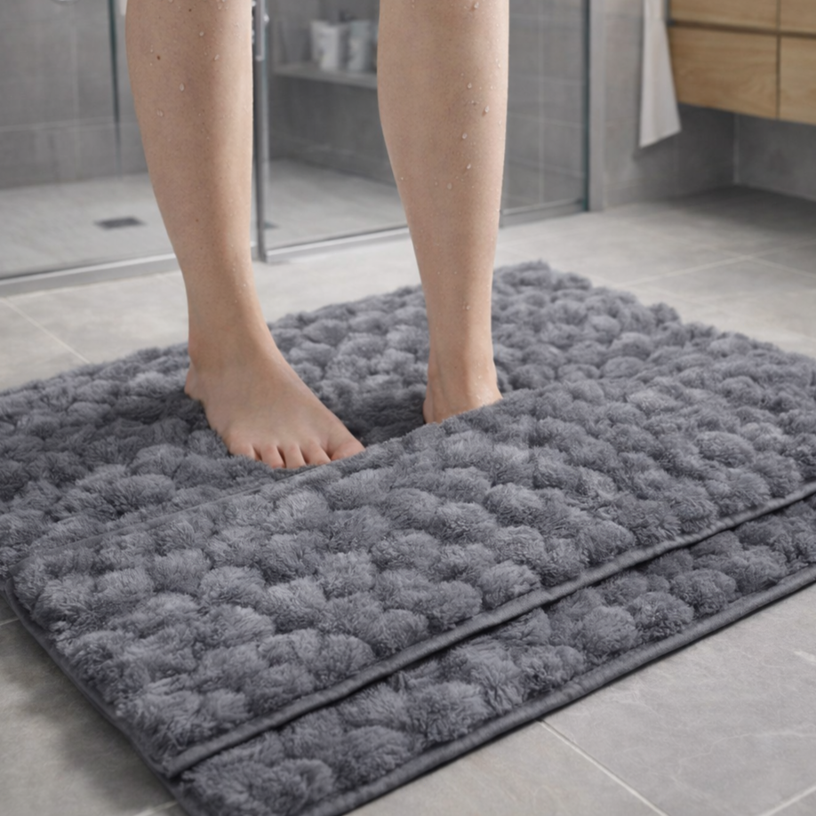 흡수력 좋은 폭신한 욕실 발매트 미끄럼방지 빨아쓰는 글세사 논슬립 매트 화장실 매트 11,900원