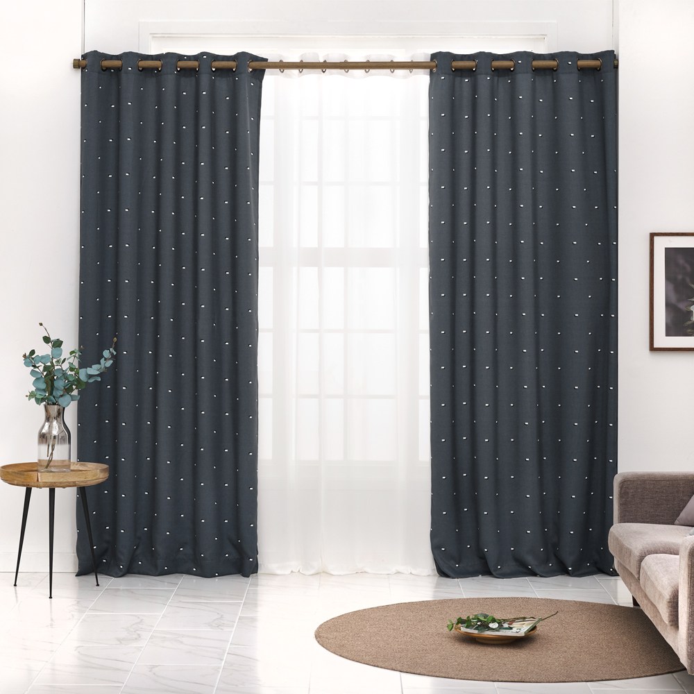 더자리 아일렛 DTP 암막커튼 2p + 커튼끈 2p 64,900원