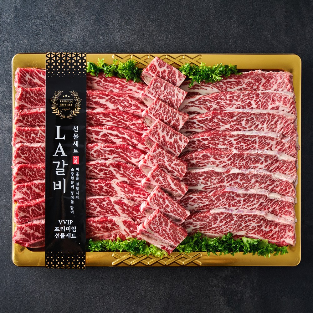 따봉프레시 6 7 8번 꽃갈비 LA갈비 지방손질 된 가정용 선물용, 1개 155,450원