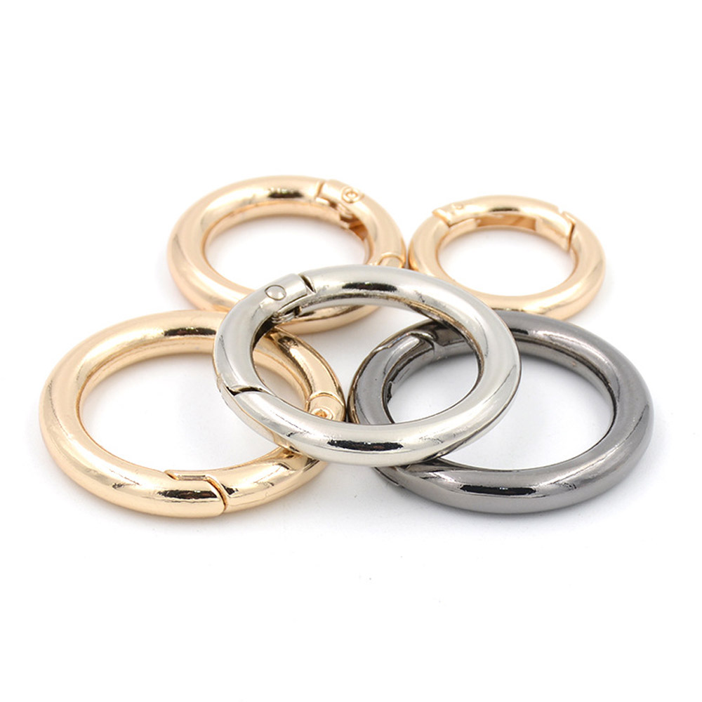 오픈형 오링 키링 고리 만들기 O링 부자재 연결 오픈키링 원터치 열쇠고리 가방 키링부자재 에코백, 그레이6.0, 1개 4,760원