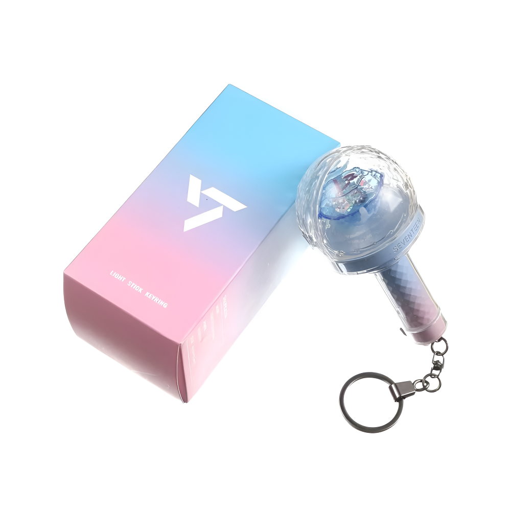 [원스트리글로벌] 세븐틴 10주년 미니 응원봉 키링 라이트스틱 해외 Ver., 기본색상, 10주년미니키링 29,800원