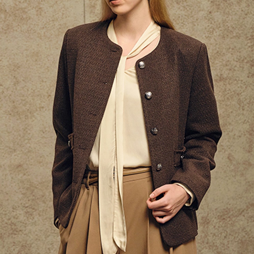 꼬모노보 트위드 자켓 (55~88 size) 66,900원