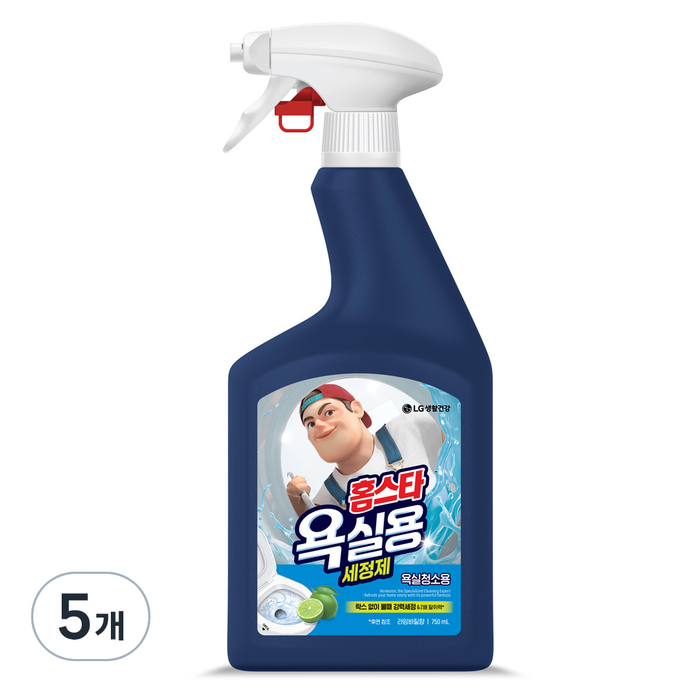 엘지 홈스타 욕실용 세정제 라임바질향 18,160원