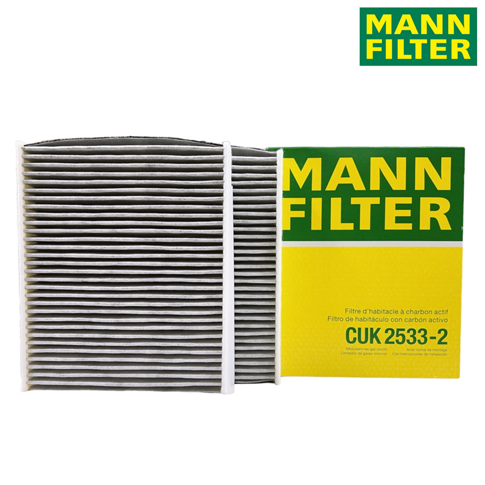 BMW 5시리즈 /2010.04~2017.02/ [ F10 F07 ] 520d 525d 530d 520i 528i 만필터 에어컨필터 CUK25332 CUK2533-2 31,280원