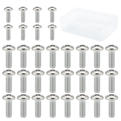 OON 탄소강 둥근머리 볼트 32p + 투명케이스 세트 5,900원