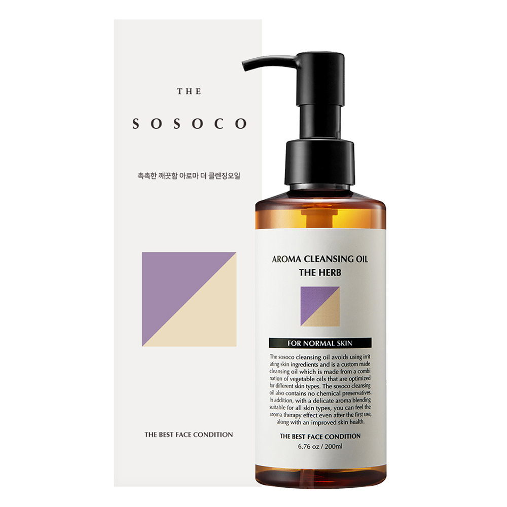 소소코 블랙헤드 제거 아로마 블렌딩 허브 클렌징 오일 중성 모든피부용, 1개, 200ml 20,500원