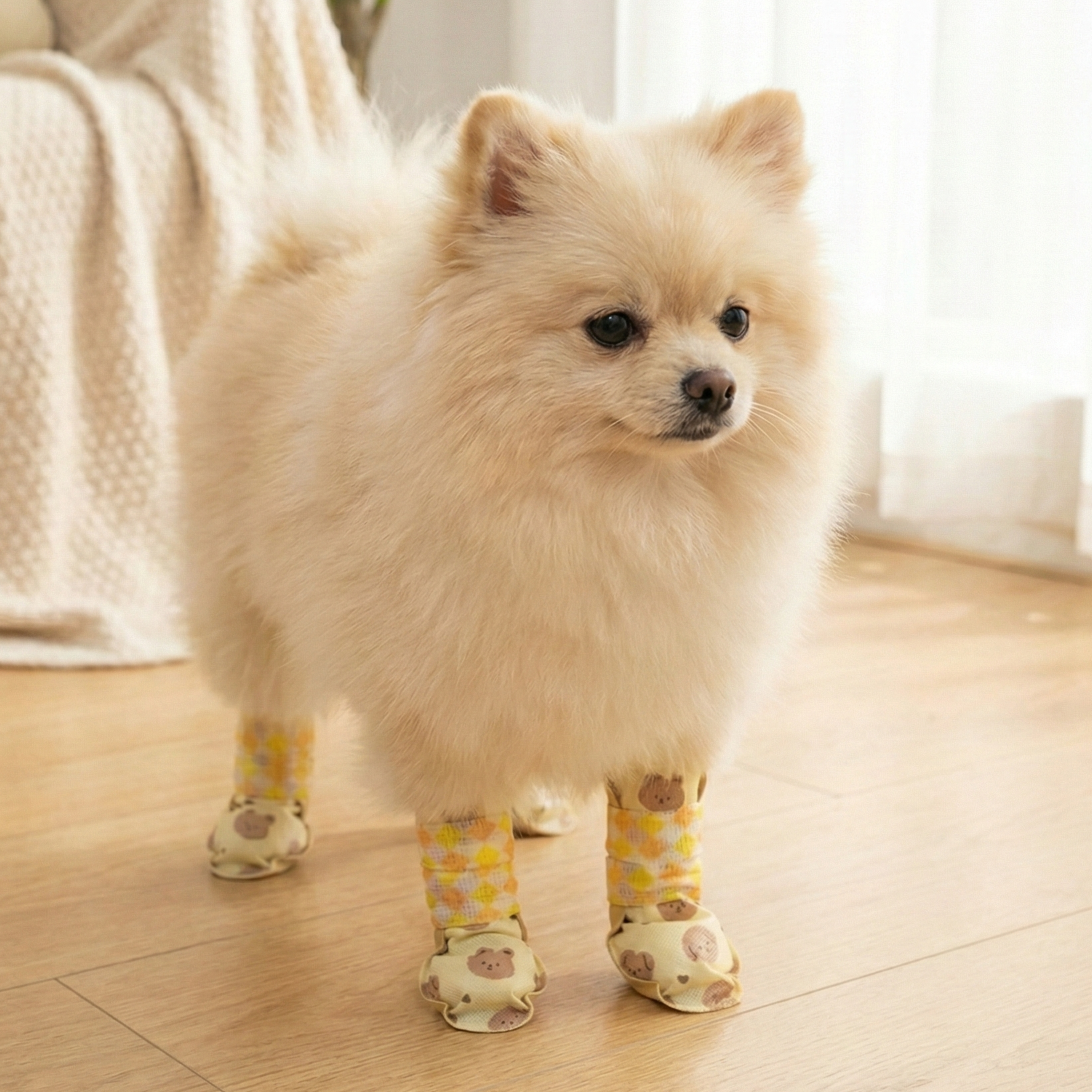 웨이백홈 통기성 강아지 일회용 신발 80p 13,800원