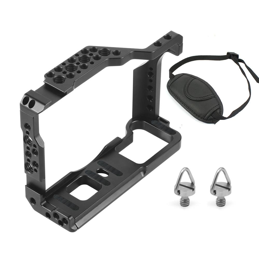 X-T3 카메라 케이지 비디오 후지필름 XT2 DSLR 삼각대 스태빌라이저 리그 보호 더블슈 브래킷 50,400원