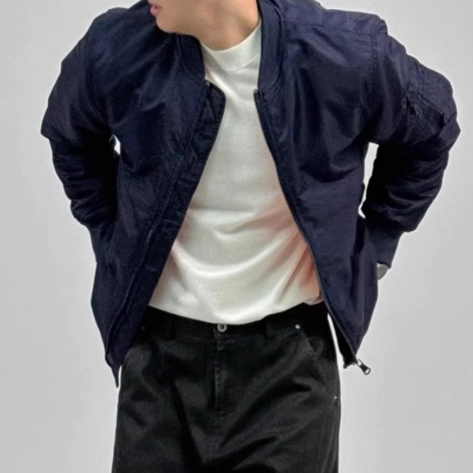 킹앤조이 베리어 컬러 간절기 봄버 항공 점퍼(퀼팅옵션 추가) 68,800원