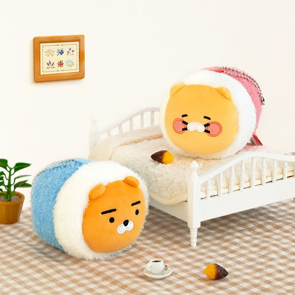 카카오프렌즈 부클 담요 라이언 춘식이 뽀글이 키링, 춘식이, 1개 11,440원