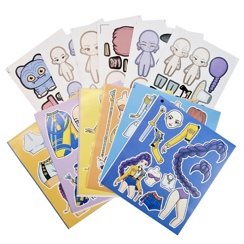 케이팝데몬헌터스 코디 스티커 12장 케데헌 굿즈 더피 호랑이 라푸유 캐릭터 종류스티커세트 4,530원